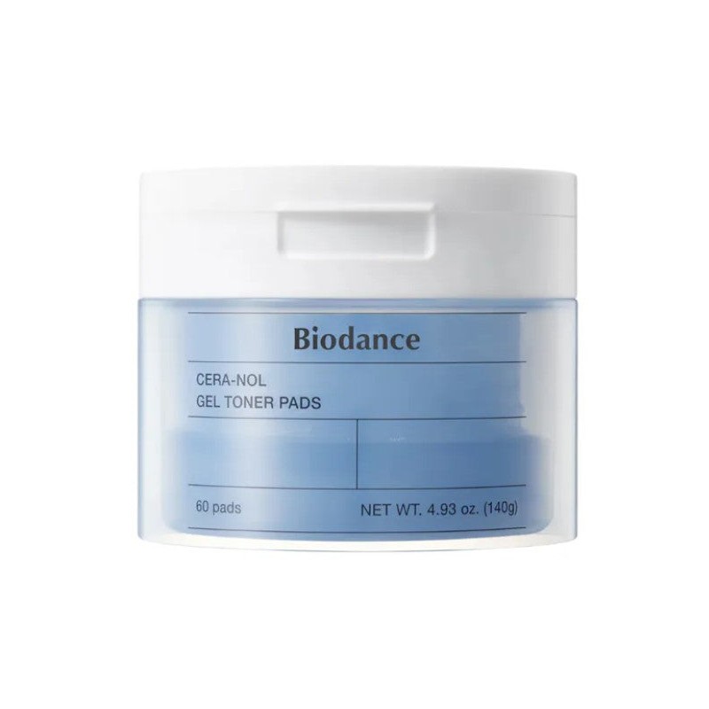 Biodance Cera-nol Gel Toner Pads Dischete tonice pentru față Volum 60 buc.