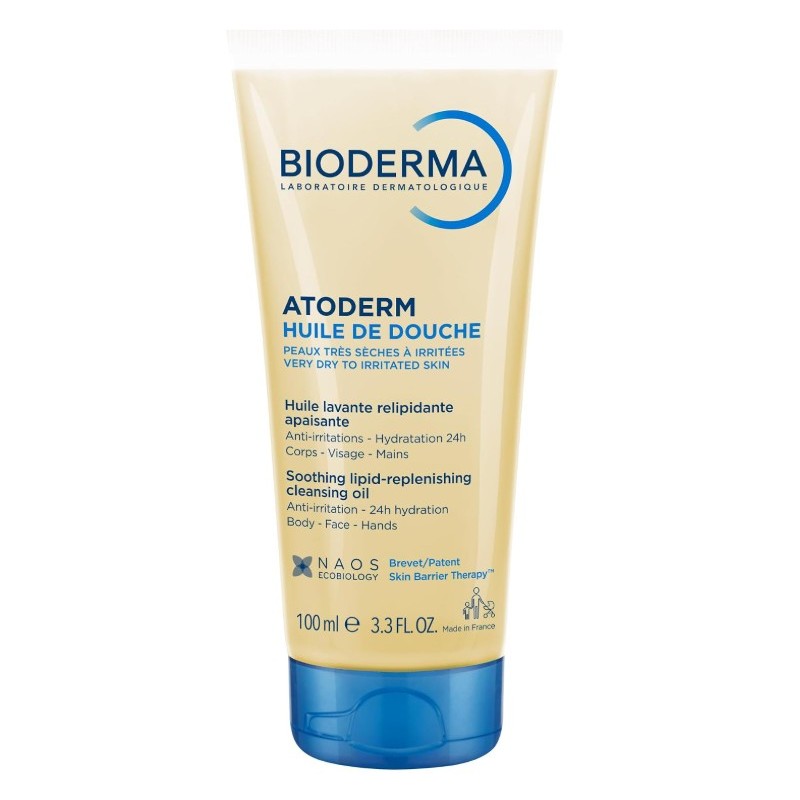 Bioderma Atoderm Huile de Douche Ulei de duș ultra-nutritiv Volum 100 ml
