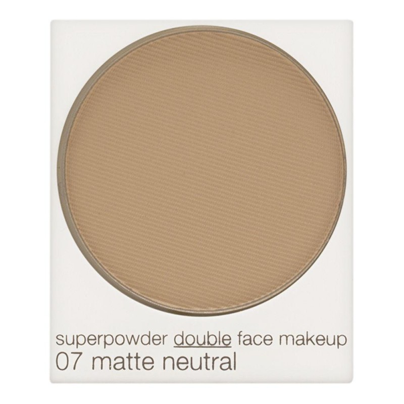 Clinique Superpowder Double Face Makeup 07 Matte Neutral Mini pudră de față mată fără ambalaj