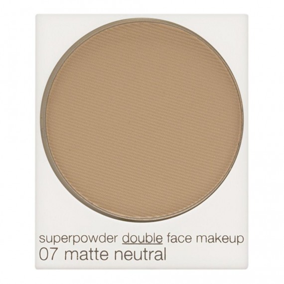 Clinique Superpowder Double Face Makeup 07 Matte Neutral Mini pudră de față mată fără ambalaj