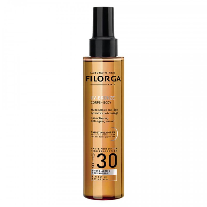 Filorga UV Bronze Body Anti Aging Sun Oil SPF 30 Ulei de corp