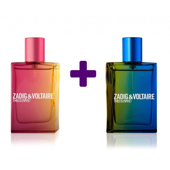 Zadig & Voltaire Acesta este un cuplu Love Fragrant pentru el și ea fără ambalaj