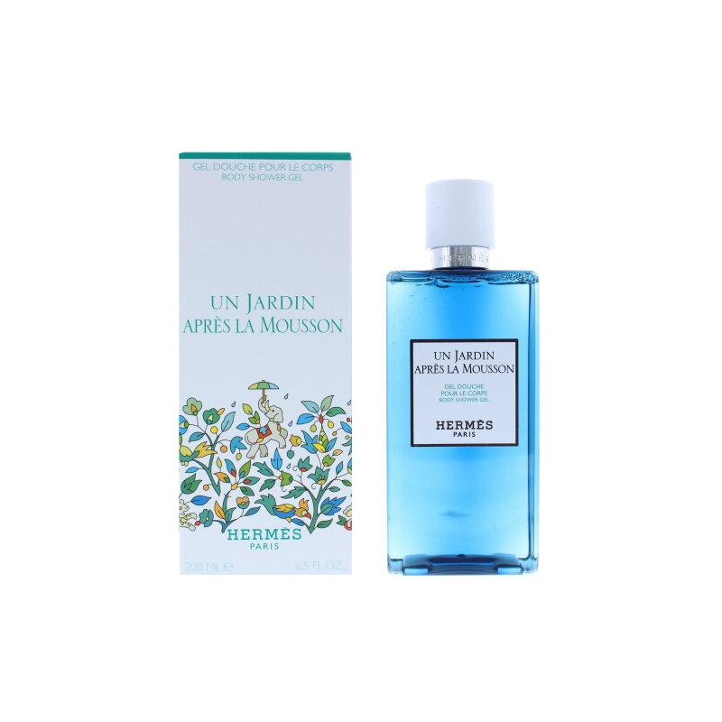 Hermes Un Jardin Apres La Mousson Gel de duș unisex