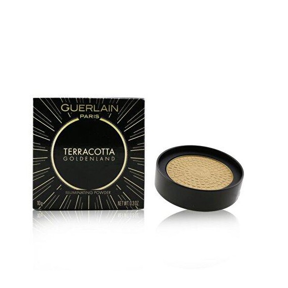 Guerlain Terracotta Goldenland Iridiscent Highlighting Powder Pudră de față compactă