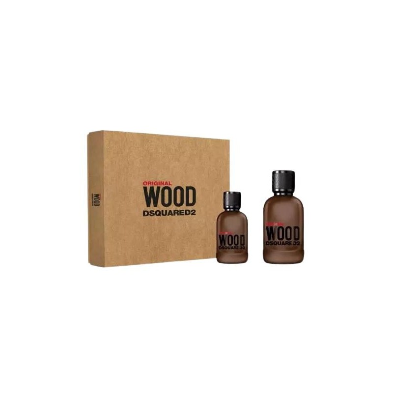 Set cadou Dsquared Original Wood pentru bărbați