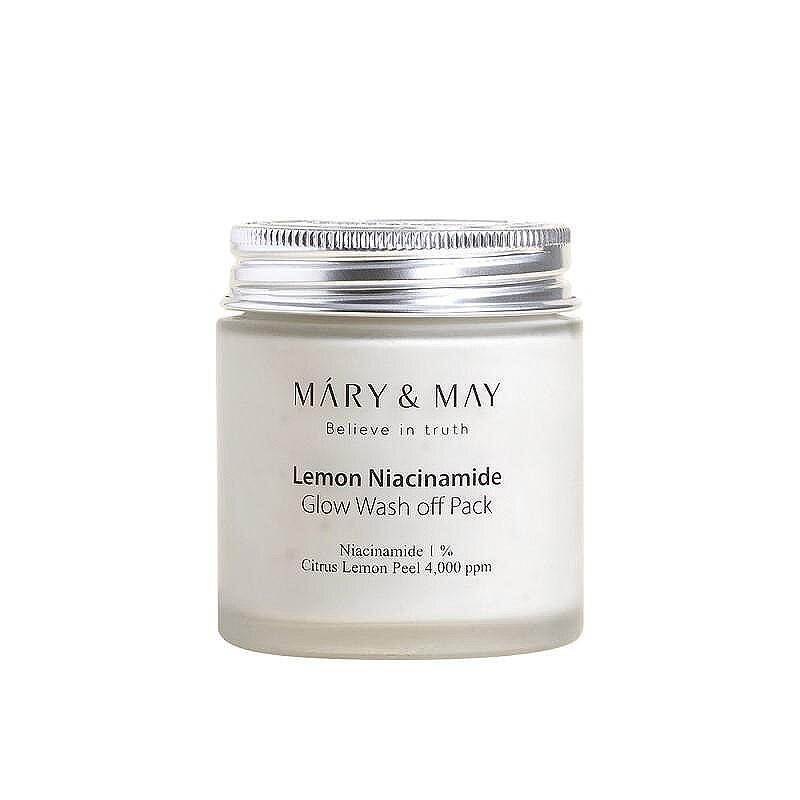 Mary and May Lemon Niacinamide Glow Wash off Pack mască de față - Image 1