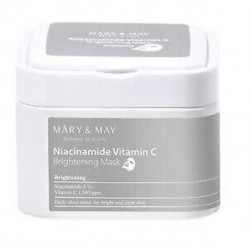 Mary and May Niacinamide Vitamin C Brightening Mask Măști de față cu niacinamidă și vitamina C - Image 1