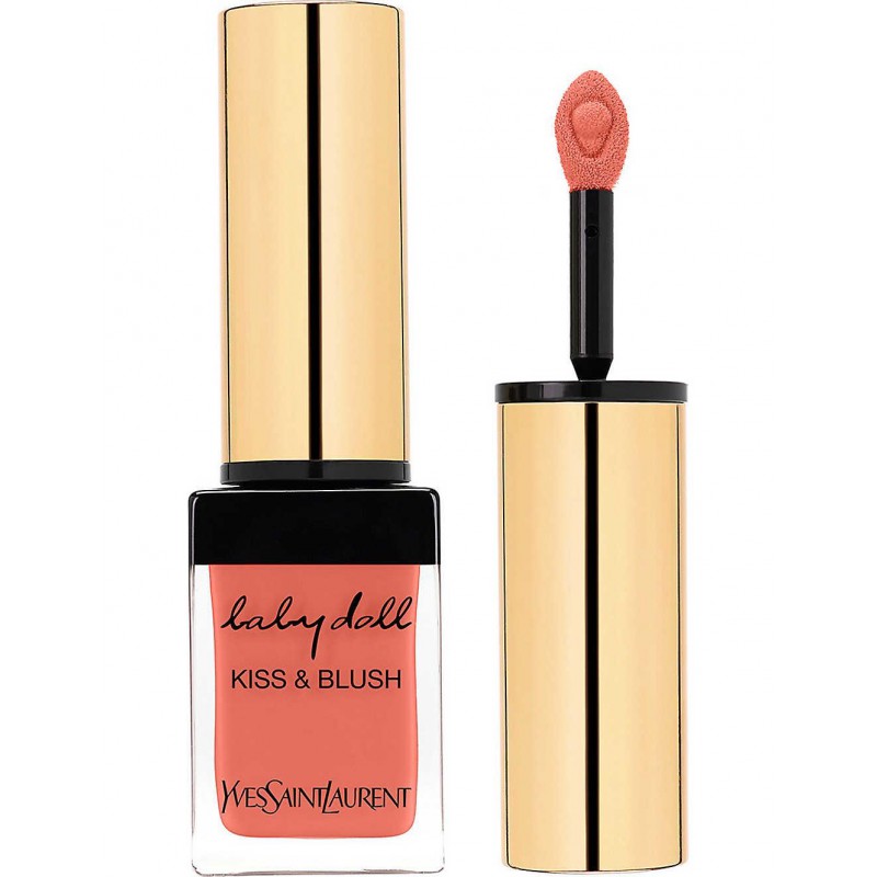 YSL Baby Doll Kiss & Blush 8 Ruj și fard de obraz cu finisaj satinat fără ambalaj