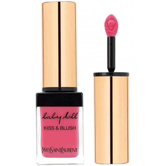 YSL Baby Doll Kiss & Blush 2 Ruj și fard de obraz cu finisaj satinat fără ambalaj