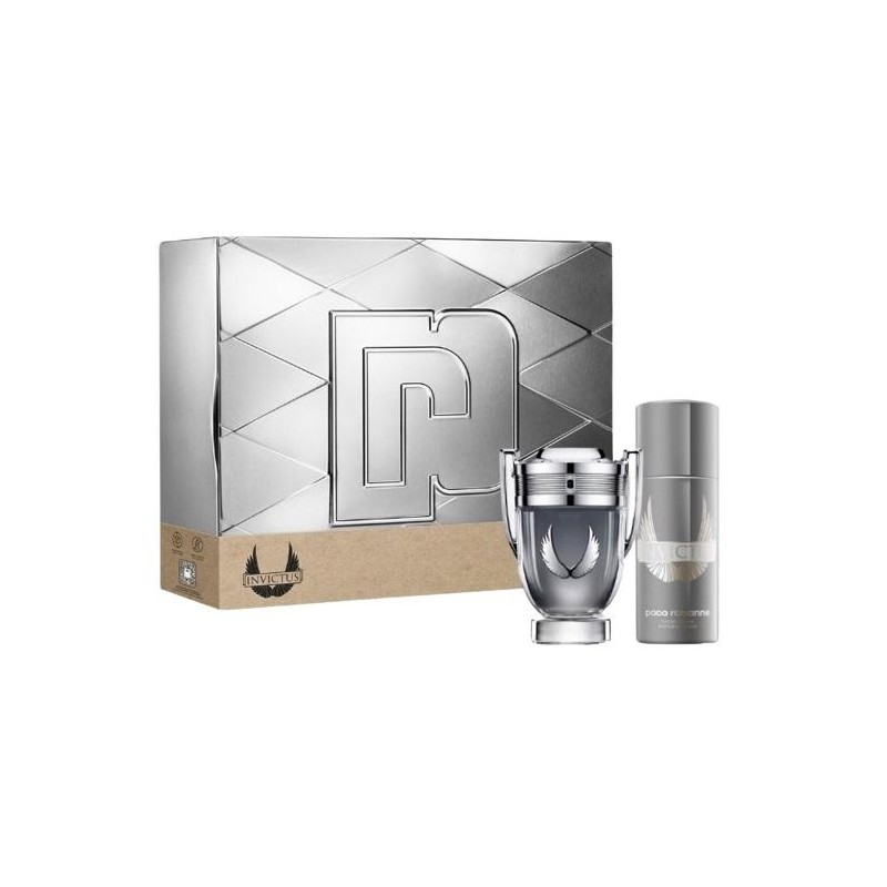 Set cadou Paco Rabanne Invictus Platinum pentru barbati