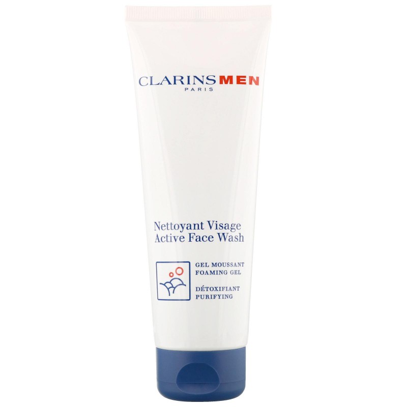 Clarins Men Active Face Wash Gel-spumă de curățare fără ambalaj