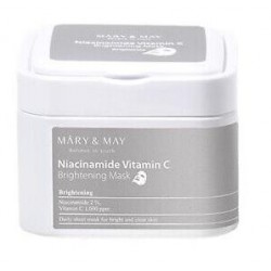 Mary and May Niacinamide Vitamin C Brightening Mask Măști de față cu niacinamidă și vitamina C
