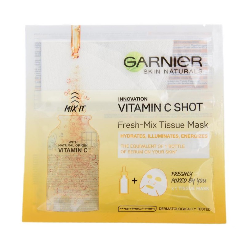 Garnier SKIN NAT Mască proaspăt amestecată cu vitamina C