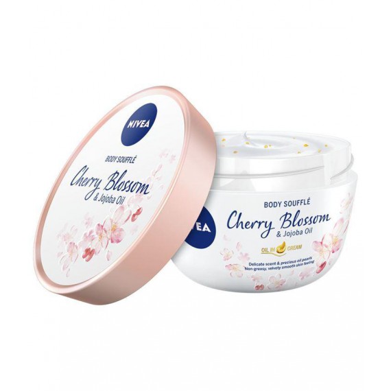 NIVEA Senses Cherry Blossom & Jojoba Oil Sufle de corp cu uleiuri