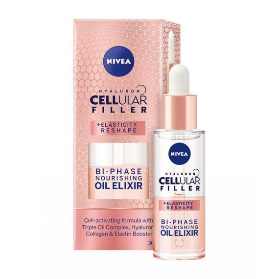 NIVEA Cellular Hyaluron Filler + Elasticity Serum împotriva petelor