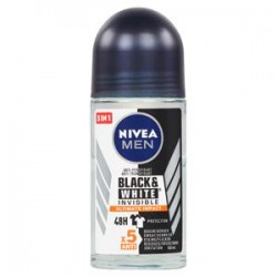 NIVEA MEN Deo Roll-On Invisible on Black & White Ultimate Impact
