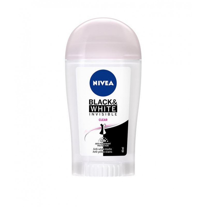 NIVEA Deo Stick Invisible on Black & White Clear