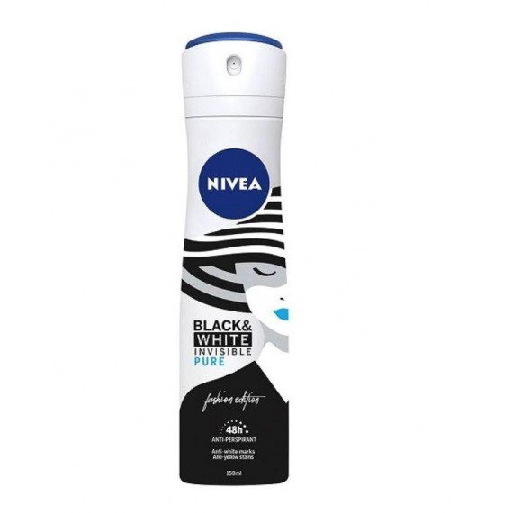 NIVEA Deo Spray Invisible on Black & White Pure