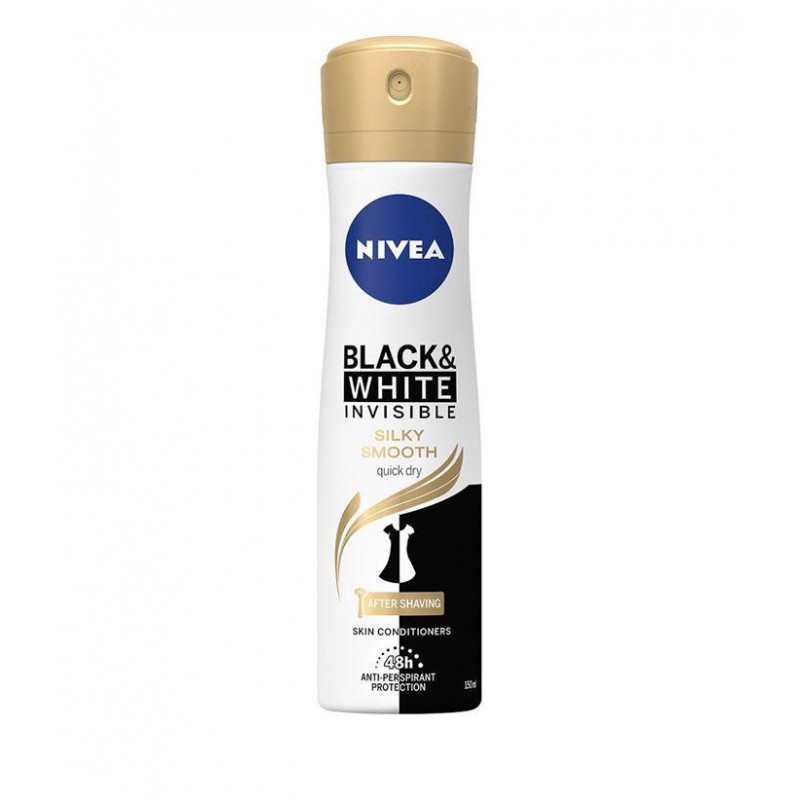 NIVEA Deo Spray Invisible on Black & White Silky Smooth