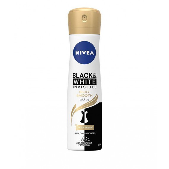 NIVEA Deo Spray Invisible on Black & White Silky Smooth