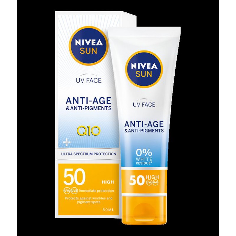 NIVEA Sun SPF 50+ Cremă solară facială