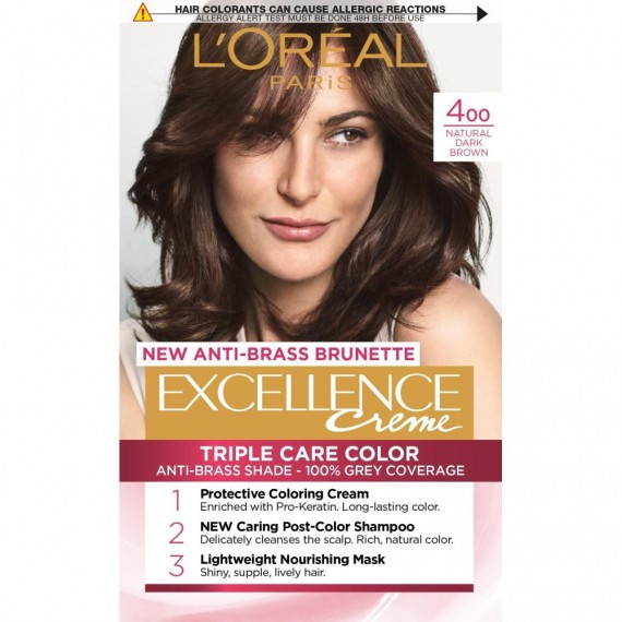 L'Oréal EXCELLENCE 400 True Brown