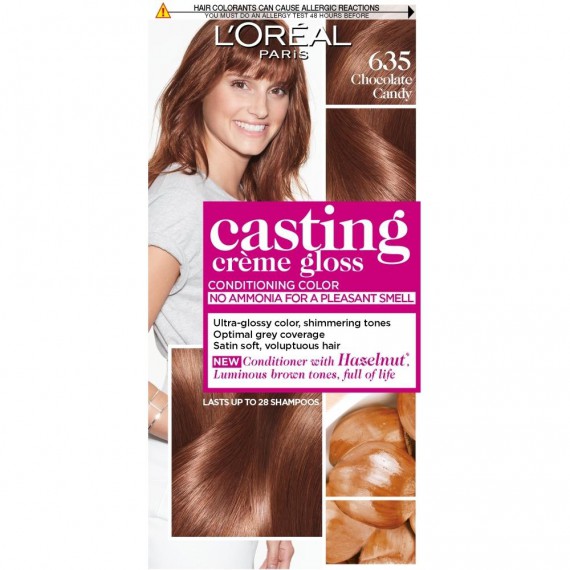 L'Oréal CASTING CREAM GLOSS 635 Ciocolata Bonbon