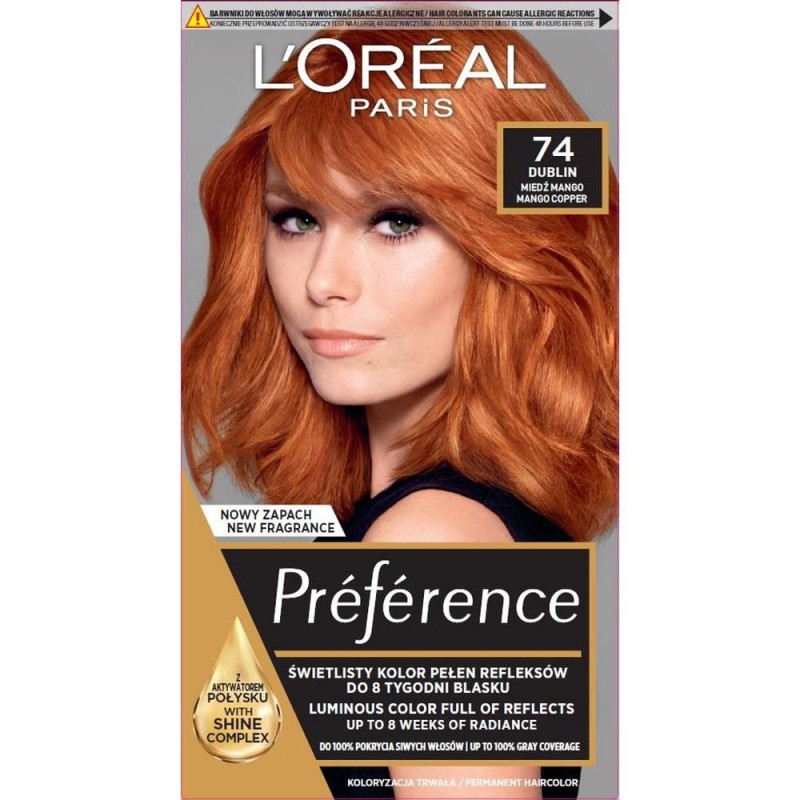 L'Oréal PREFERENCE 74 MANGO