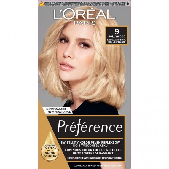 L'Oréal PREFERENCE 9 Hollywood