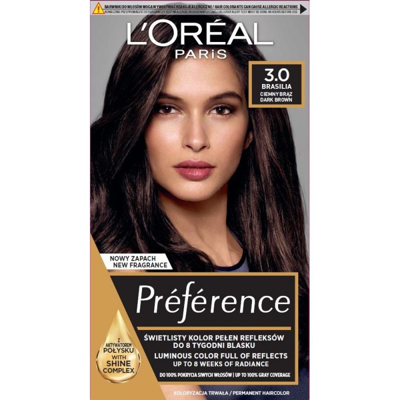 L'Oréal PREFERENCE 3 Brasilia