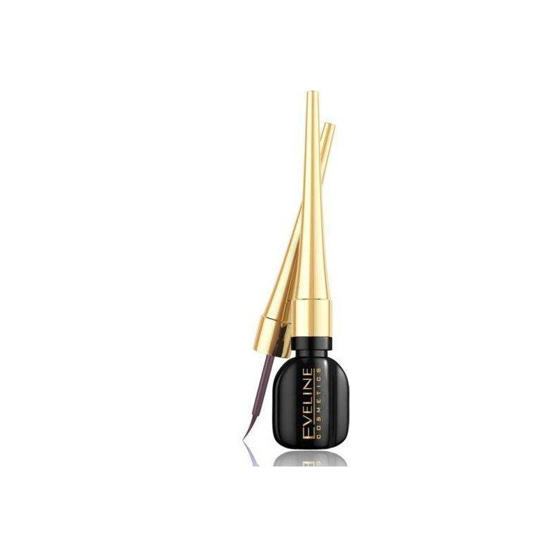 Eveline Celebrities Eyeliner Crema de ochi lichid pentru aplicare precisă Volum Bronz