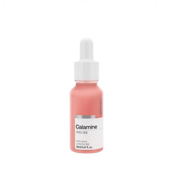 The Potions Calamine Ampoule Fiola faciala cu calamina