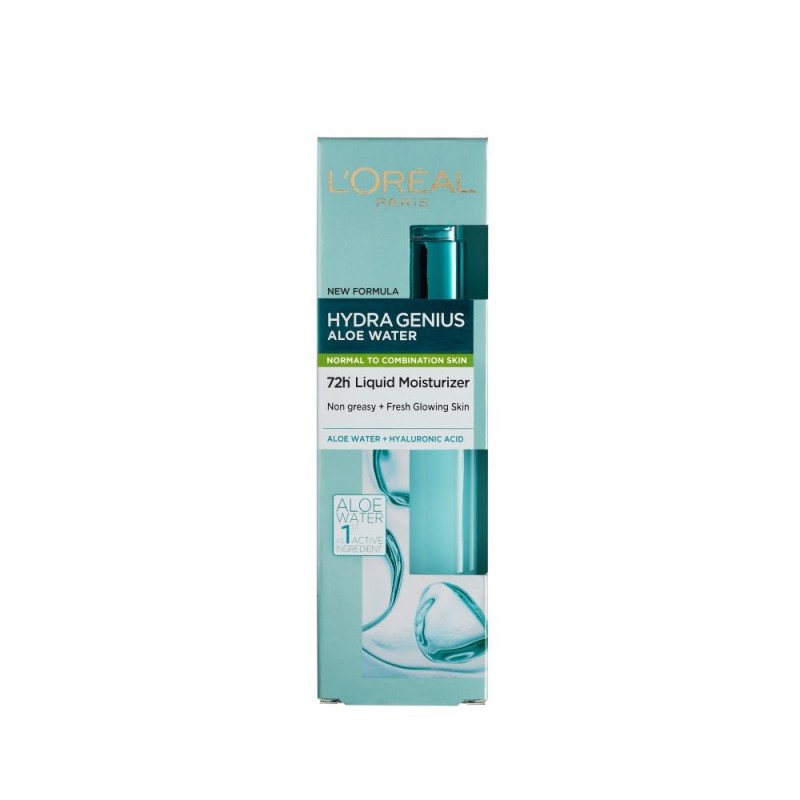 L'Oréal HYDRA GENIUS Gel hidratant pentru piele normală 70 ml