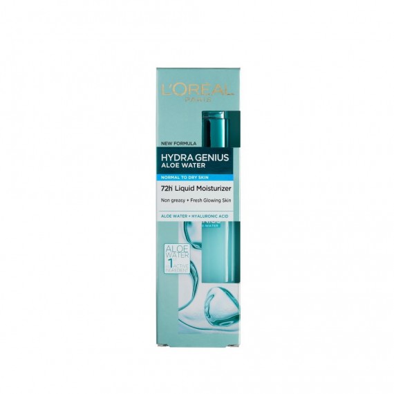 L'Oréal HYDRA GENIUS Gel hidratant pentru ten normal spre uscat 70 ml