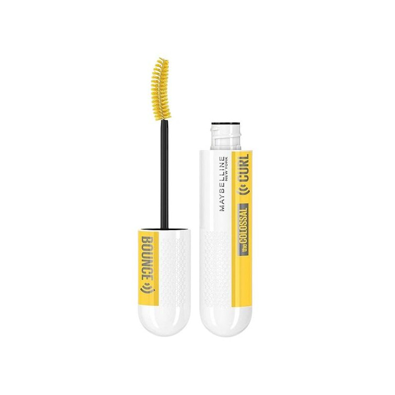 Rimel Maybelline The Colossal Curl Bounce Mascara pentru gene voluminoase și curbate, Volum 1 bucata