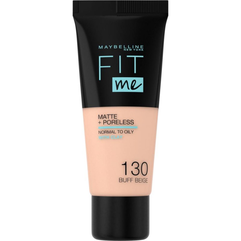 Maybelline FIT ME MATTE Foundation 130 BUFF B