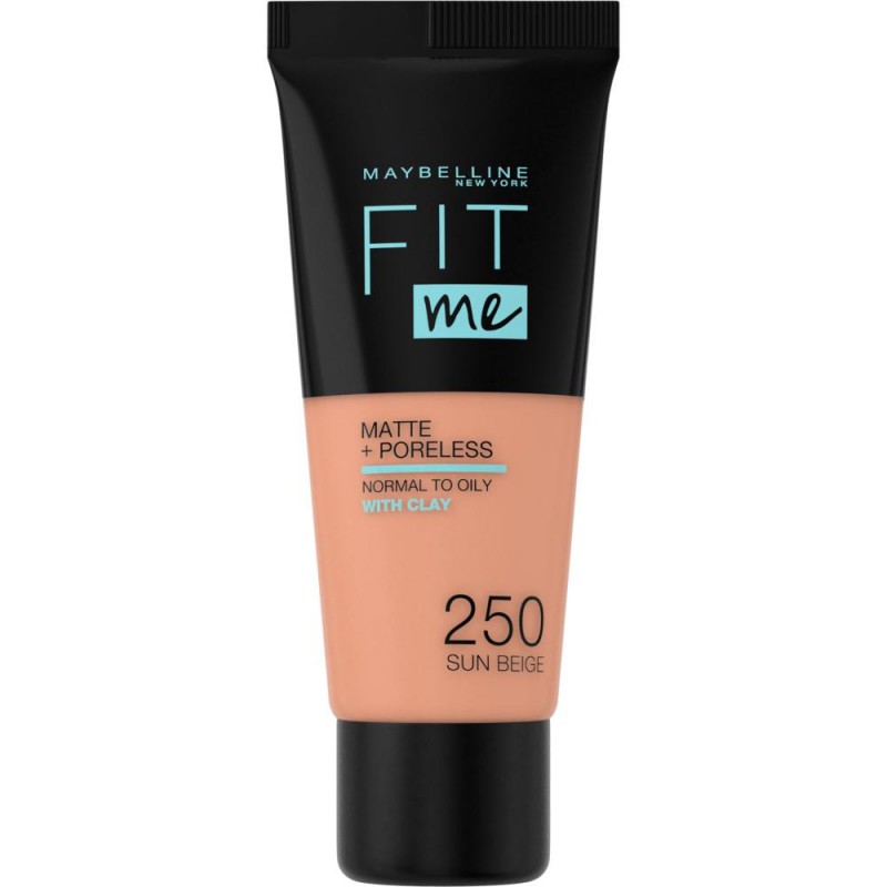 Maybelline FIT ME MATTE Foundation 250 Sun B