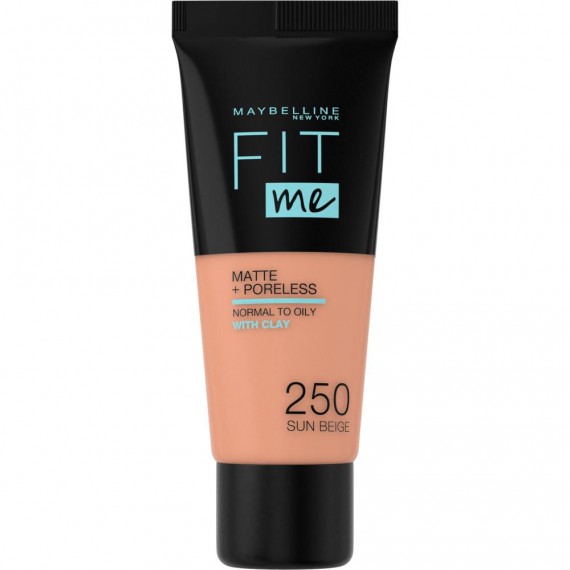 Maybelline FIT ME MATTE Foundation 250 Sun B