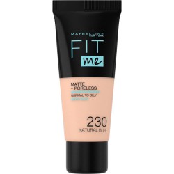 Maybelline FIT ME MATTE Foundation 230 NATURAL BUFF