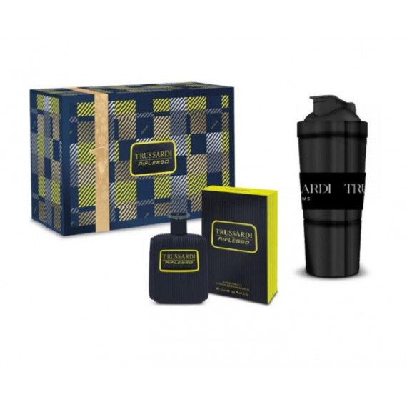 Trussardi Riflesso Blue Vibe Set cadou pentru bărbați