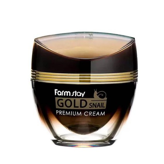 Farmstay Gold Snail Premium Cream Cremă premium cu aur și mucină de melc