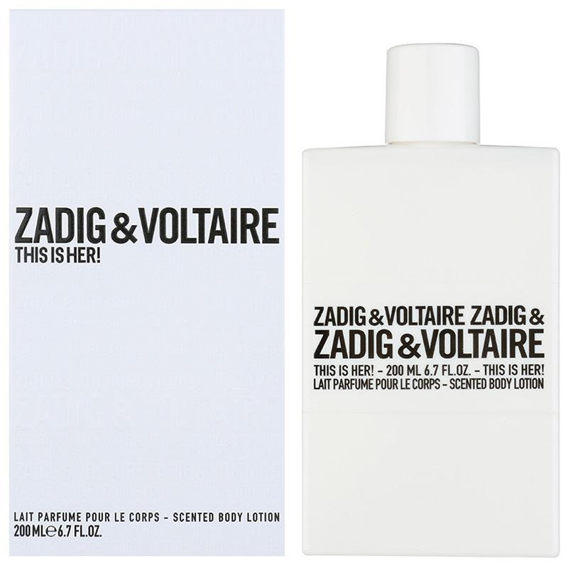 Zadig & Voltaire Aceasta este loțiunea de corp, Volum 200 ml
