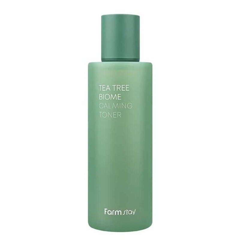 Farmstay Tea Tree Biome Calming Toner tonic facial liniștitor cu arbore de ceai și ferment