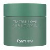 Farmstay Tea Tree Biome Calming Cream cremă de față liniștitoare cu arbore de ceai și ferment