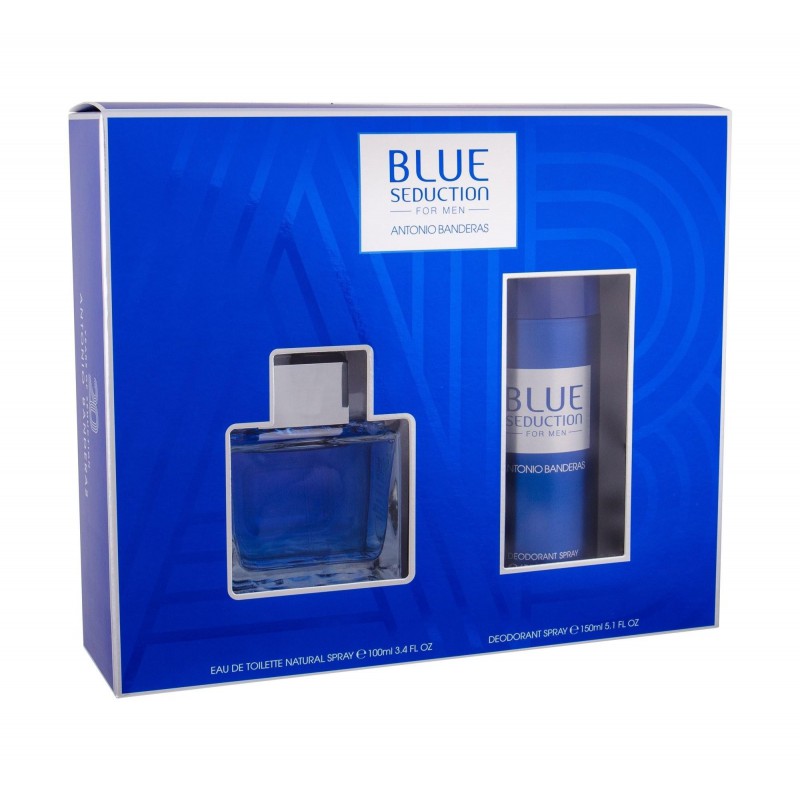 Set cadou Antonio Banderas Blue Seduction pentru bărbați