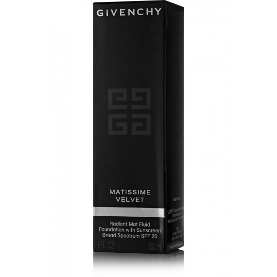 Givenchy Matisseme Velvet SPF 20 Mat Fluide 07 Mat Ginger Fond de ten matifiant cu factor de protecție solară