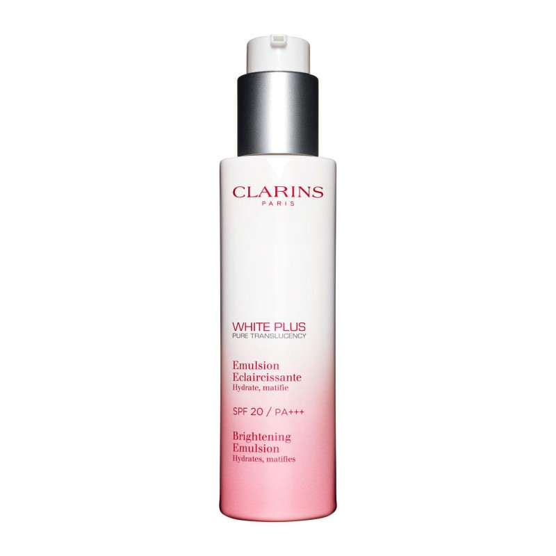 Clarins White Plus Pure Translucency Brightening Emulsion SPF 20 Hidratant Ten