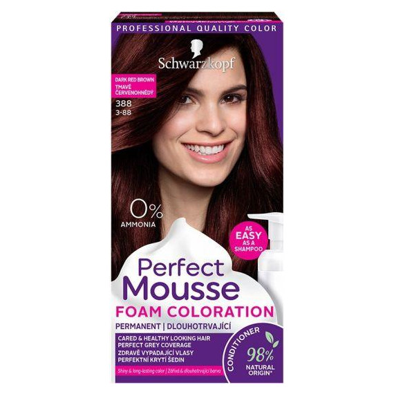  Schwarzkopf Perfect Mousse Vopsea mousse permanentă fără amoniac - Image 6