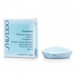 Shiseido Pureness Matifying Compact Oil Free Foundation SPF15 Pudră de față compactă matifiantă cu factor de protecție solară