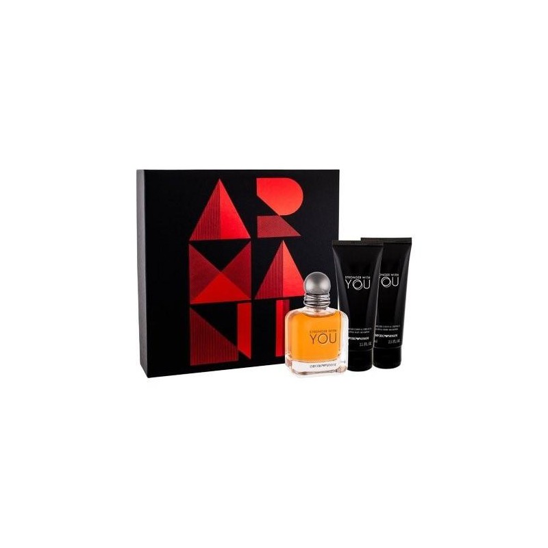 Set cadou Giorgio Armani Stronger With You pentru bărbați